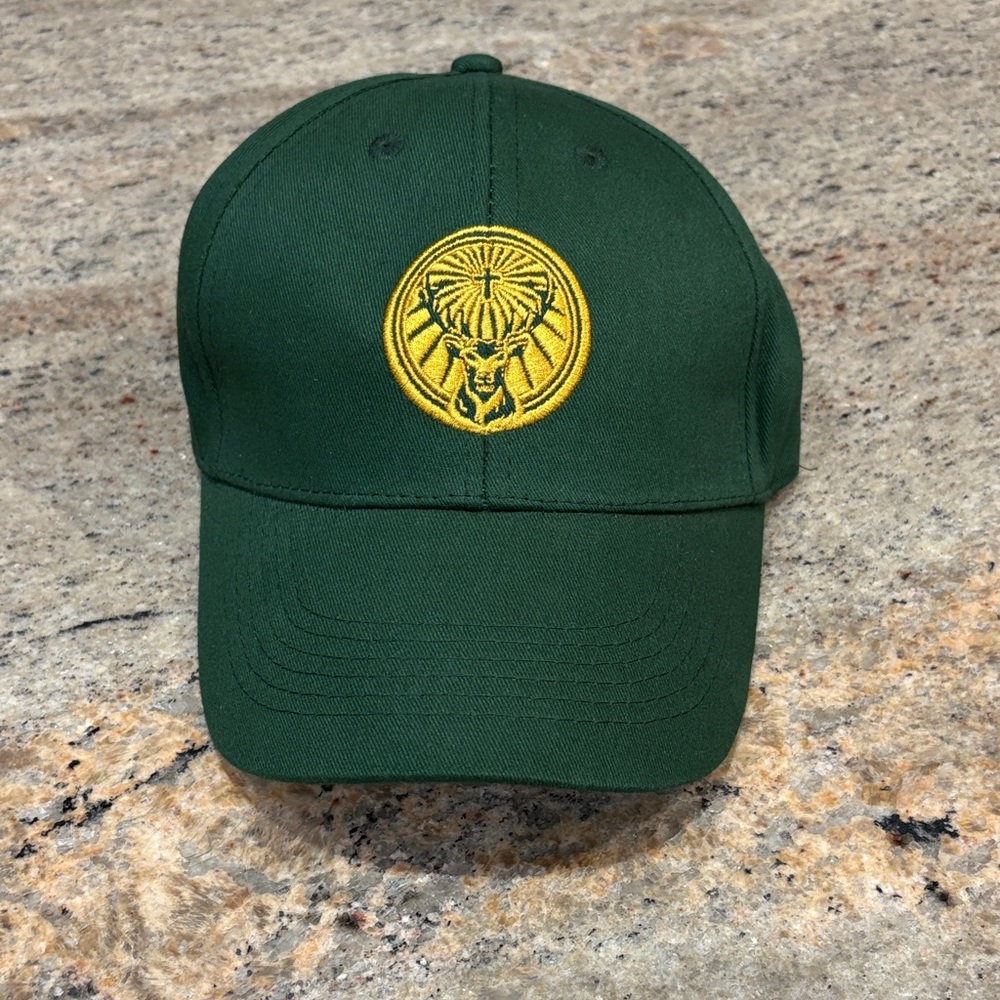Jagermeister Dark Green Cap with Orange Logo